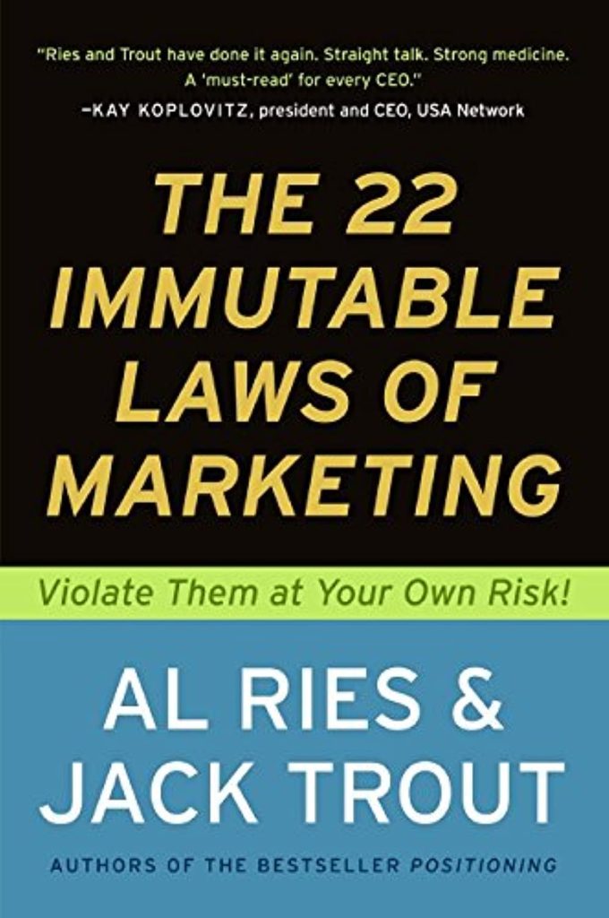 22 Laws of Marketing